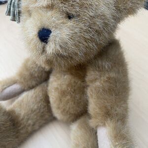 Boyds Bears Charlotte Beezley Plush Bee Paw Tan Teddy Jointed NO DRESS